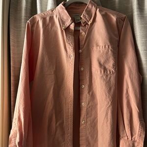 Vintage L.L.Bean Women's Essential 100% Cotton Oxford Shirt Small - Made in Peru